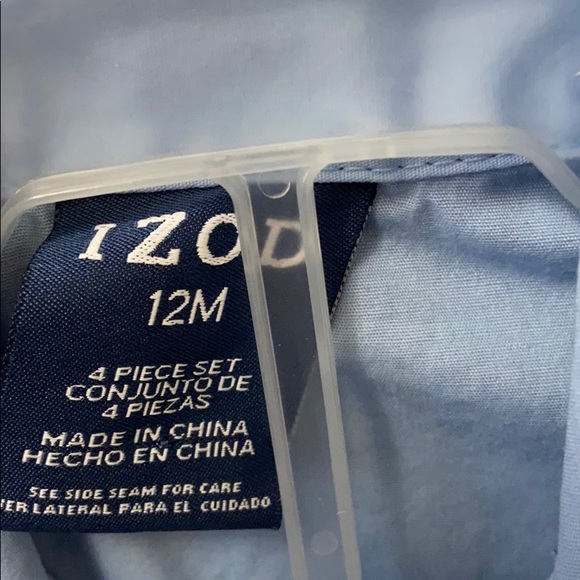 IZOD Black and Blue 3 Piece Suit - Picture 7 of 7